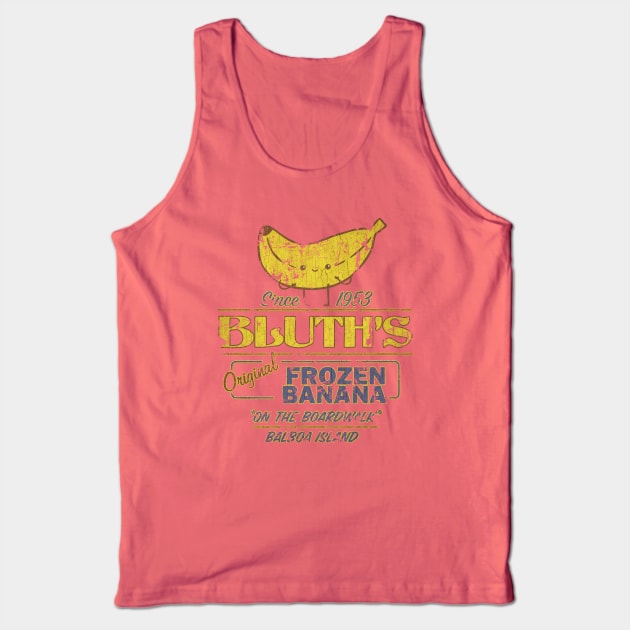 Bluth's Original Frozen Banana - Vintage Tank Top by JCD666